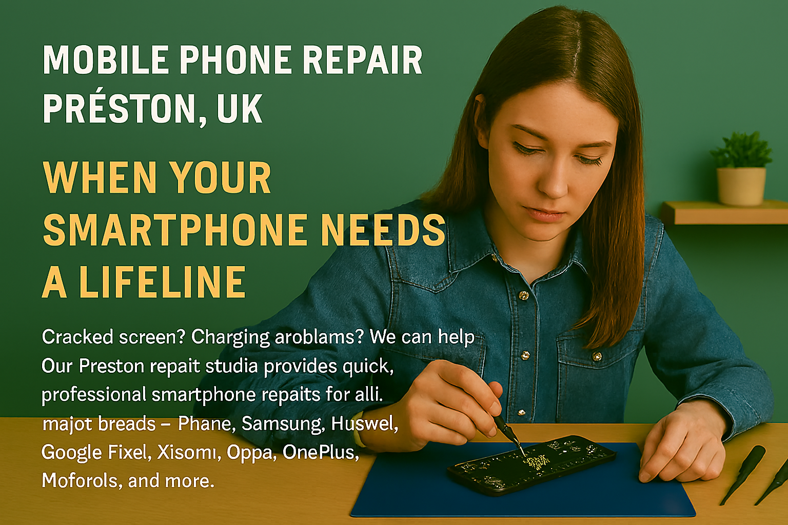Mobile Phone Repair Preston – Precision Repairs, Trusted Results
