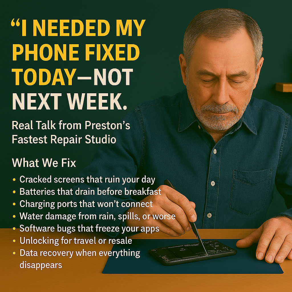 Smartphone Repair in Preston – Experience You Can Trust