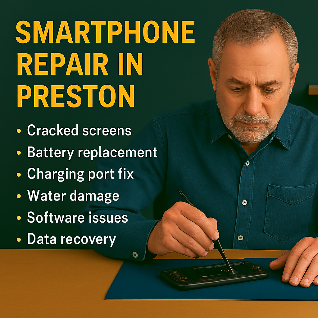 Smartphone Repair in Preston – Precision, Speed, and Trust in 2026