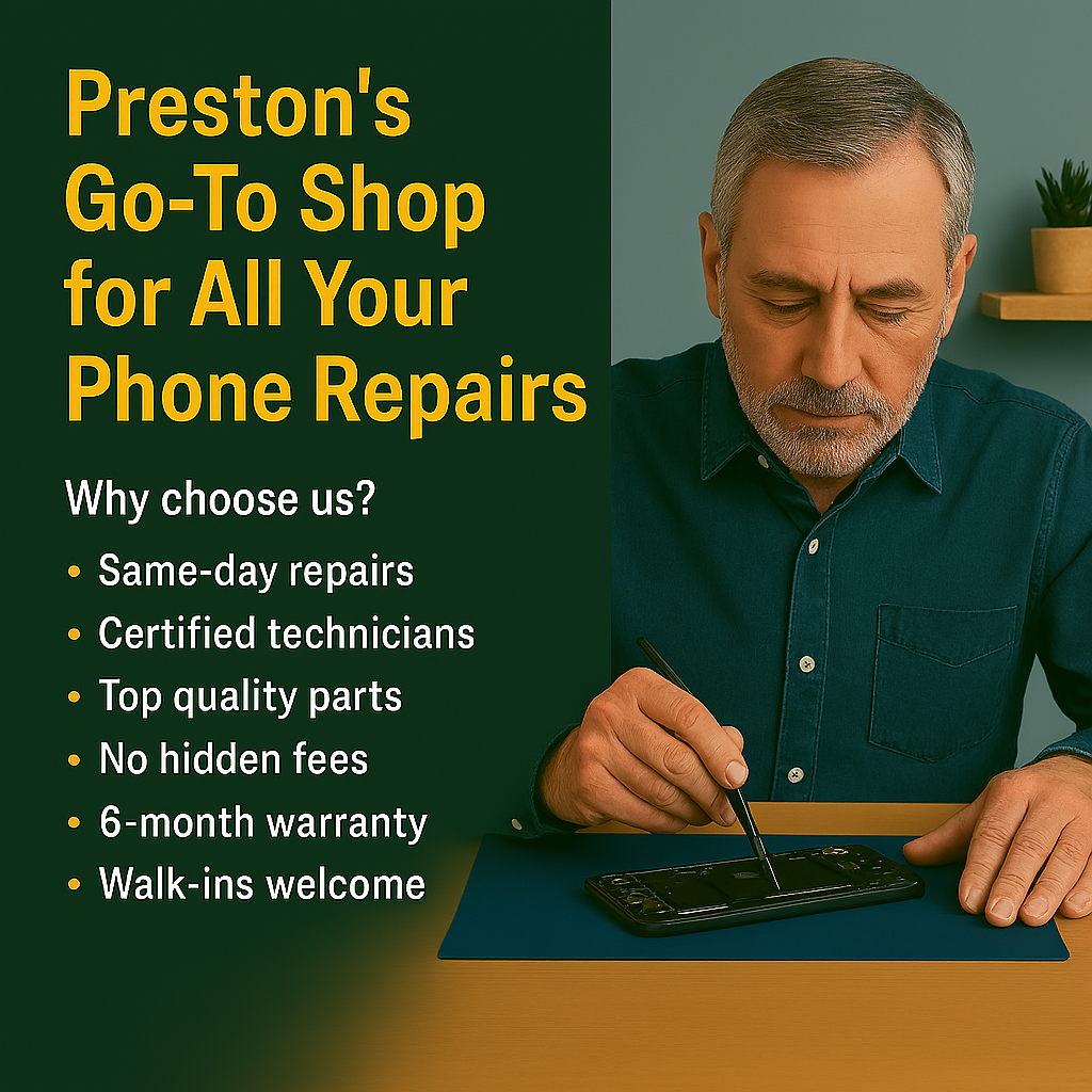 Preston’s Phone Repair Scene Just Got Smarter