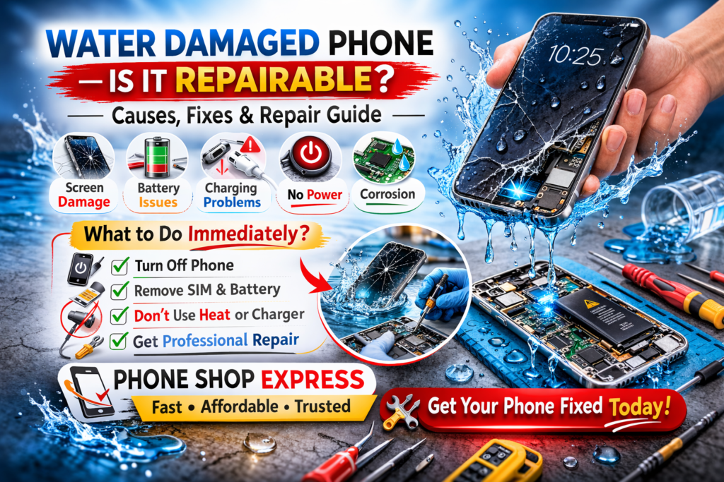 Water Damaged Phone Repair