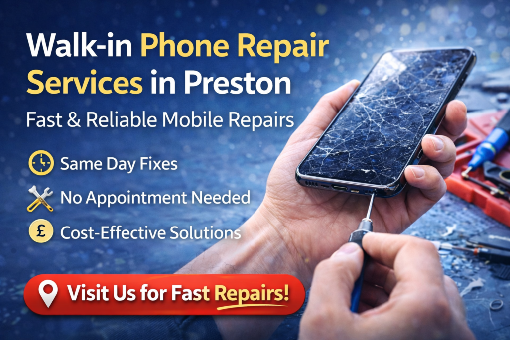 Walk-in Phone Repair Services in Preston
