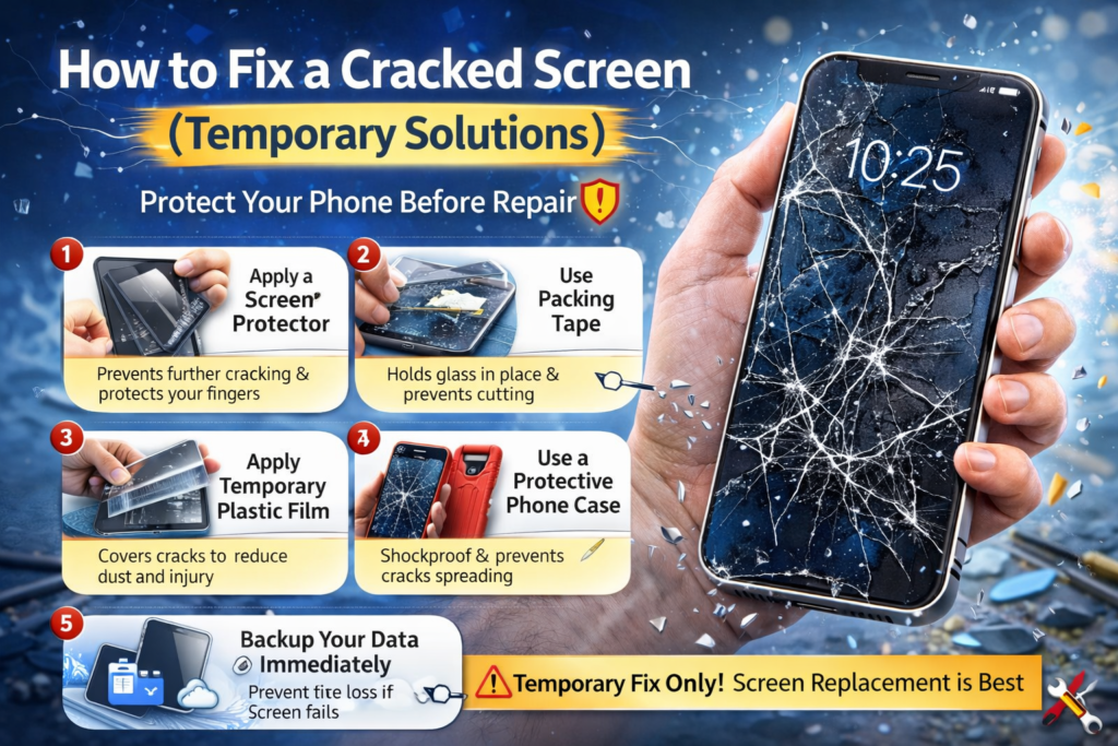 Fix a Cracked Phone Screen