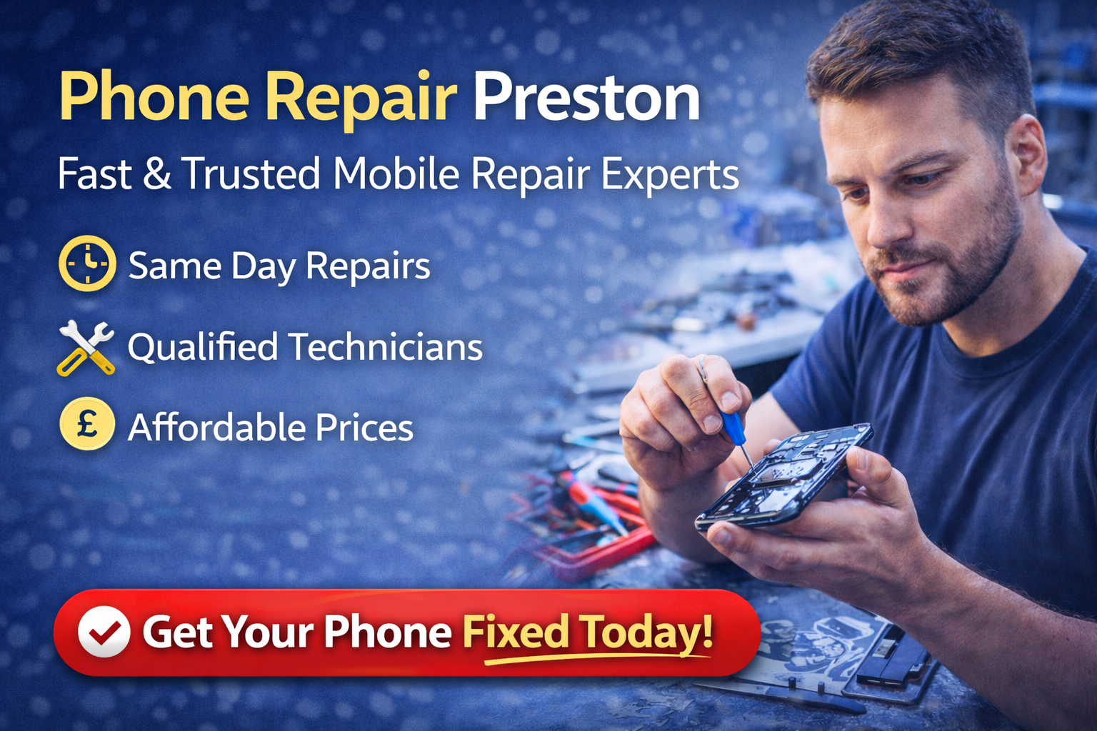 Top Mobile Phone Repair Experts in Preston – Fast & Reliable Service